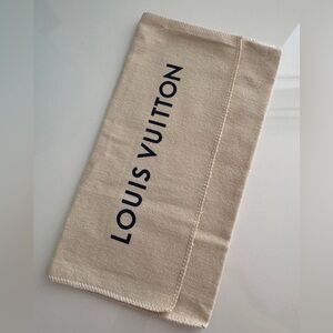 Louis Vuitton Dust Bag/Cover ONLY in Excellent Condition- 9”.5”
